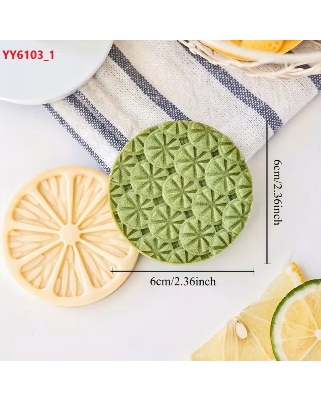 YY6103 Meyve Dilimleri Silikon Kalıp